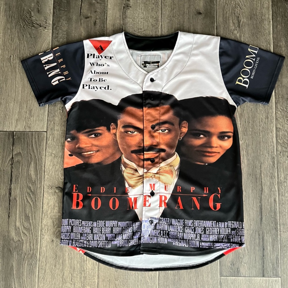 Boomerang 1992 (movie) baseball jersey